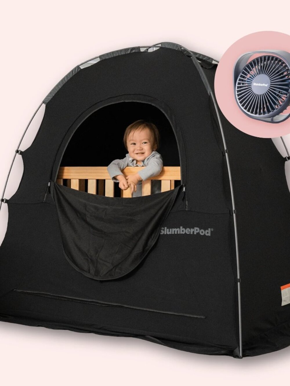 SlumberPod with Fan Blackout Sleep Tent